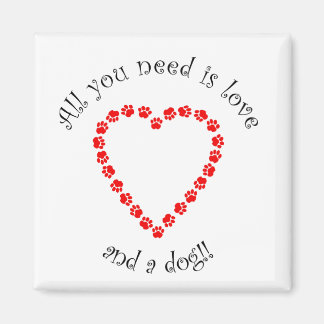 Alles wat je nodig hebt, is liefde en een hond mag magneet