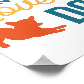 Alles wat je nodig hebt is liefde en een hond poster (Hoek)