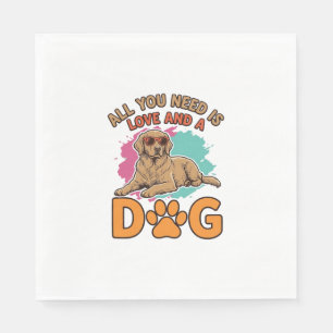 Alles wat je nodig hebt is liefde en een hond Vint Servet