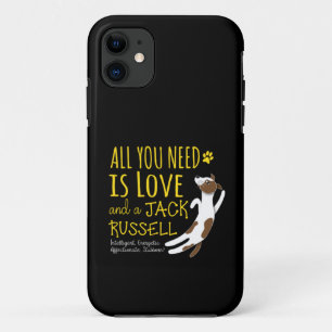 Alles wat je nodig hebt is liefde en een Jack Russ Case-Mate iPhone Case
