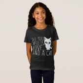 Alles wat je nodig hebt is liefde en een kat t-shirt (Voorkant volledig)