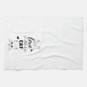 Alles wat je nodig hebt is liefde en een keukenhan theedoek (Horizontaal)