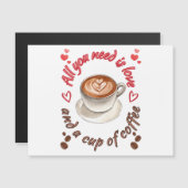 Alles wat je nodig hebt is liefde en een kop koffi (Voorkant / Achterkant)