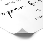 Alles wat je nodig hebt is liefde en een open bar poster (Hoek)