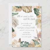 Alles wat je nodig hebt is liefde en het tropische kaart