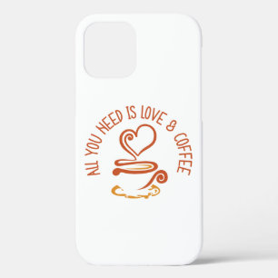 Alles wat je nodig hebt is liefde en koffie Case-Mate iPhone case