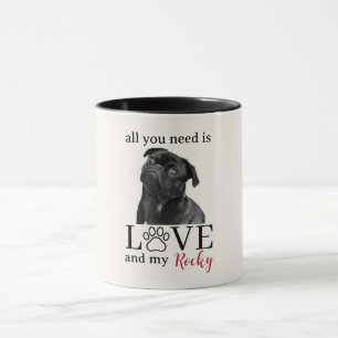 Alles wat je nodig hebt is liefde en mijn hond – A Mok