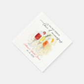 Alles wat je nodig hebt is liefde en mimosas Vrijg Servet (Hoek)