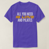 Alles wat je nodig hebt, is liefde en piloten met  t-shirt (Design voorkant)