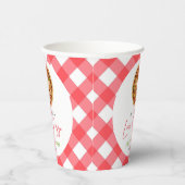 Alles wat je nodig hebt is liefde en pizza repetit papieren bekers (Rechts)