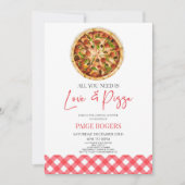 Alles wat je nodig hebt is Liefde en Pizza Vrijgez Kaart (Voorkant)