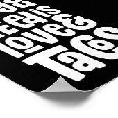 Alles wat je nodig hebt is liefde en taco's poster (Hoek)