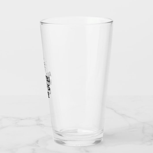 Alles wat je nodig hebt is liefde glas (Links)