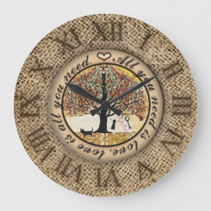 Alles wat je nodig hebt is liefde grote klok