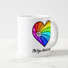 Alles wat je nodig hebt is Liefde Grote Koffiekop