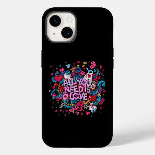 Alles wat je nodig hebt is liefde Inspiratie Case-Mate iPhone 14 Hoesje