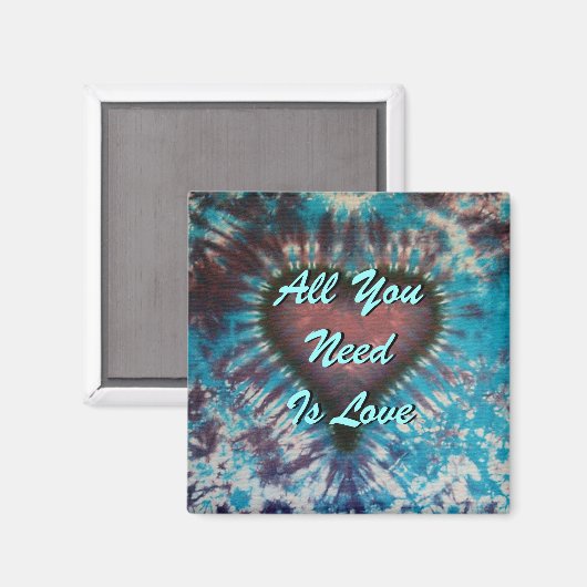 Alles wat je nodig hebt is liefde magneet (Voorkant / Achterkant)