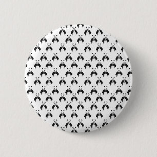 Alles wat je nodig hebt is liefde (patroon) ronde button 5,7 cm