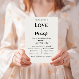 Alles wat je nodig hebt is liefde & Pizza repetiti Aankondiging