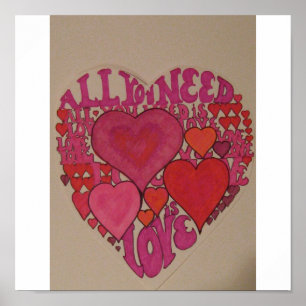 Alles wat je nodig hebt is liefde! poster