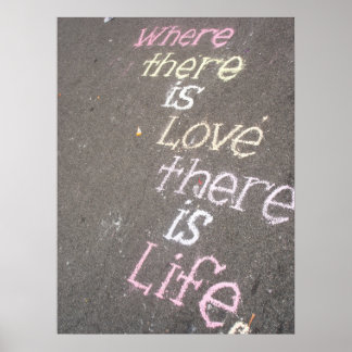 Alles wat je nodig hebt is liefde poster