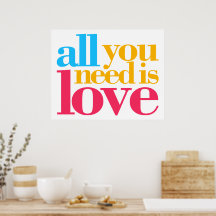 Alles wat je nodig hebt is liefde