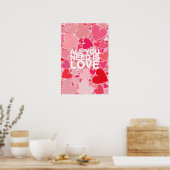 Alles wat je nodig hebt is liefde poster (Keuken)