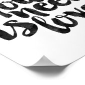 Alles wat je nodig hebt is liefde poster (Hoek)