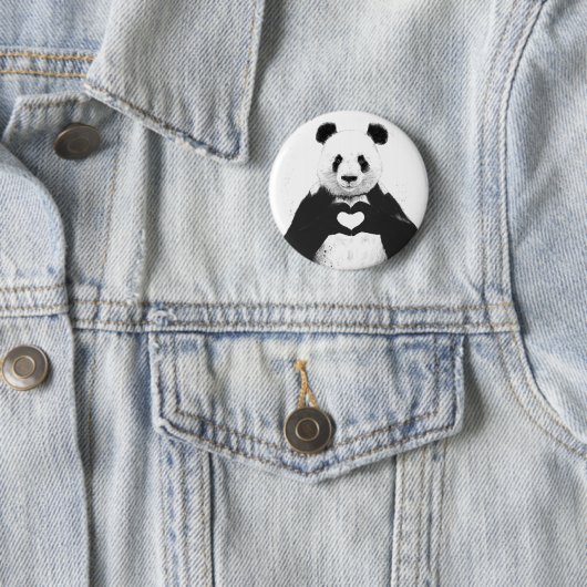 Alles wat je nodig hebt is liefde ronde button 5,7 cm (In situ)