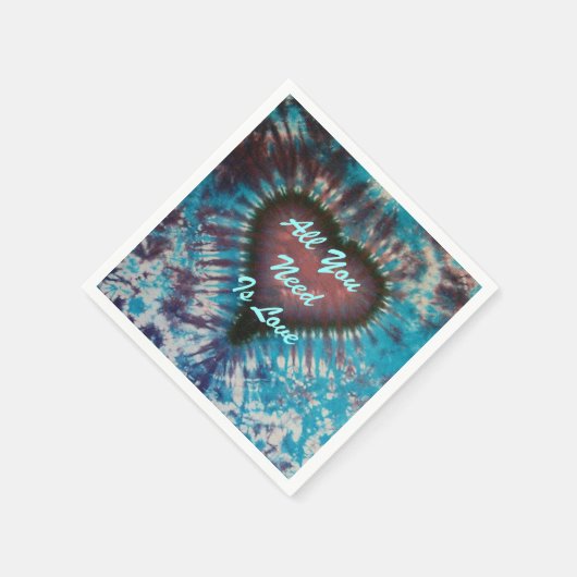 Alles wat je nodig hebt is liefde servetten (Hoek)