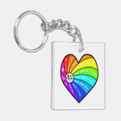 Alles wat je nodig hebt is Liefde Sleutelhanger (Voorkant Links)