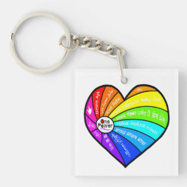 Alles wat je nodig hebt is Liefde Sleutelhanger