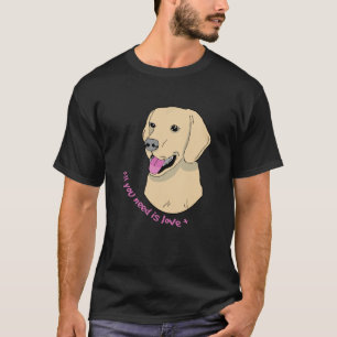 Alles wat je nodig hebt is liefde t-shirt