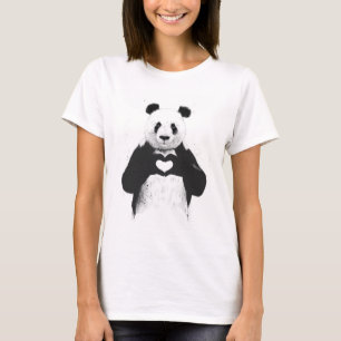 Alles wat je nodig hebt is liefde t-shirt