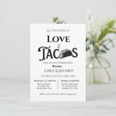 Alles wat je nodig hebt is liefde & Tacos repetiti Aankondiging (Staand voorkant)