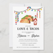 Alles wat je nodig hebt is liefde & taco's | Verlo Kaart (Voorkant)