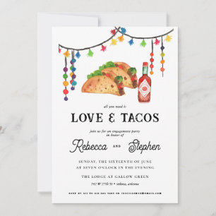 Alles wat je nodig hebt is liefde & taco's   Verlo Kaart