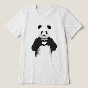 Alles wat je nodig hebt is liefde Tri-Blend shirt