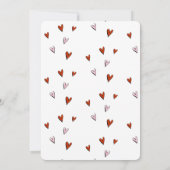 Alles wat je nodig hebt is liefde valentijnen paar kaart (Achterkant)