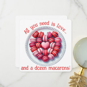 Alles wat je nodig hebt is Liefde - Valentijnsdagk Bedankkaart