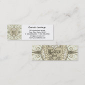 Alles wat je nodig hebt is liefde voor Angel Wings Mini Visitekaartje (Voorkant / Achterkant)