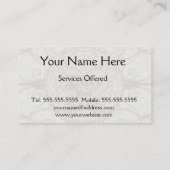 Alles wat je nodig hebt is liefde voor Angel Wings Visitekaartje (Achterkant)