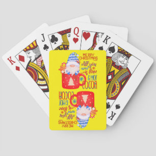 ALLES WAT JE NODIG HEBT IS LIEFT EN HOT COCOA'S gr Pokerkaarten