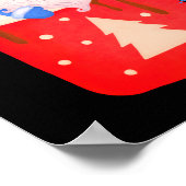 ALLES WAT JE NODIG HEBT IS LIEFT EN HOT COCOA'S gr Poster (Hoek)