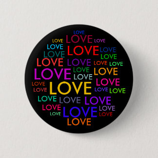 ALLES WAT JE NODIG HEBT IS LIEFT! RONDE BUTTON 5,7 CM