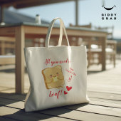 Alles wat je nodig hebt is LOAF Happy Valentine's  Tote Bag