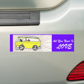 Alles wat je nodig hebt, is LOS Bumpersticker (Op auto)