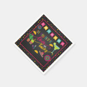 Alles wat je nodig hebt is Love and Tacos Napkin - Servet (Hoek)