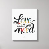 Alles wat je nodig hebt is Love Canvas - Love Canv (Voorkant)