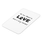 Alles wat je nodig hebt is Love en een hond genaam Magneet (Linkerzijde)